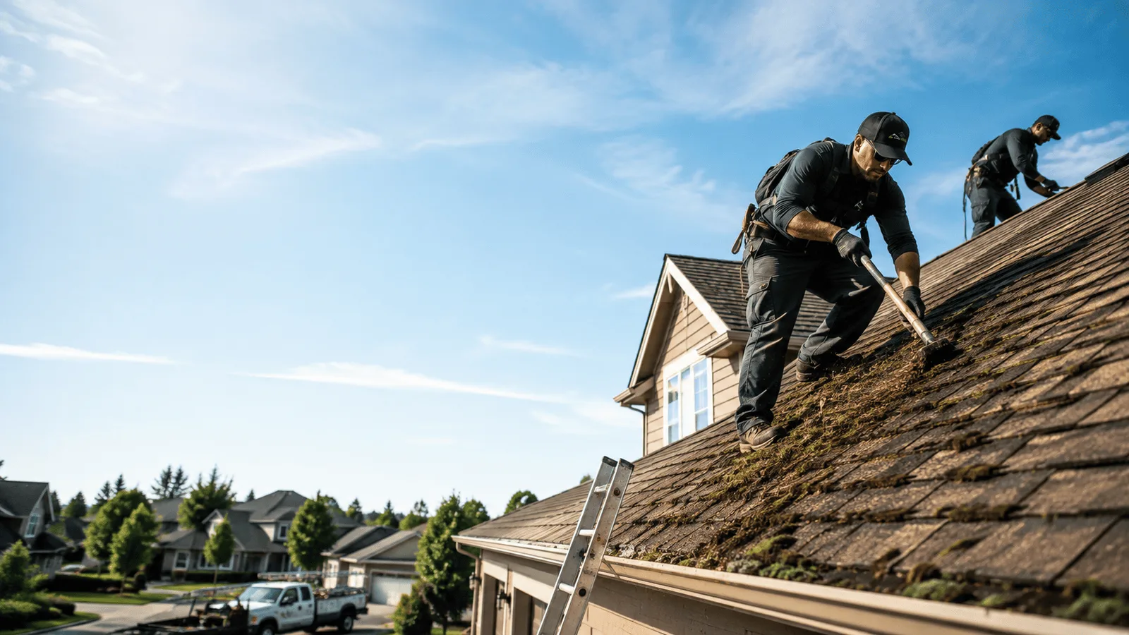 Roof Moss Removal in Hinkley, CA near me